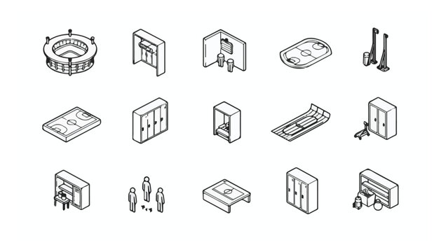 Collection of Electrical Components and Circuit Elements.