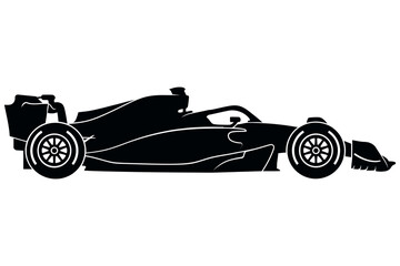 Naklejka premium Formula 1 race car