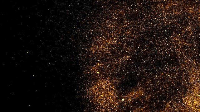 4K Sparks hits on Black Background, Sparks Over Black (ULTRA HD, UHD, 4K). Spark Wall created by Gun Powder Sparks Falling. Slow Motion. Sparks On Black (ADD MODE).
