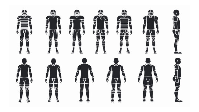 Human Body Anatomy Chart Showing Front and Side Views.