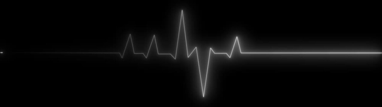 Glowing non electrocardiogram wave showing medical health monitor, emergency cardiology signal and life. heartbeat rate and pulse line.