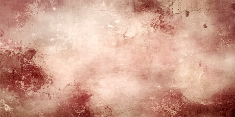 Obraz premium Abstract pink grunge textured background with wet glass water and paper texture effect macro closeup wallpaper design