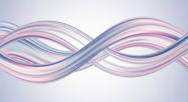 A soft blend of pastel colors flows in fluid wave patterns, creating a serene abstract texture with gentle curves and subtle light effects, curves, abstract, peaceful