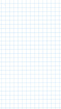 Graph paper style background, white with blue grid lines, mobile wallpaper