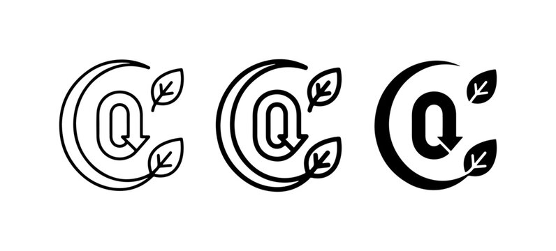 Eco friendly circular economy icons, sustainability symbols, green recycling logos, nature conservation emblems