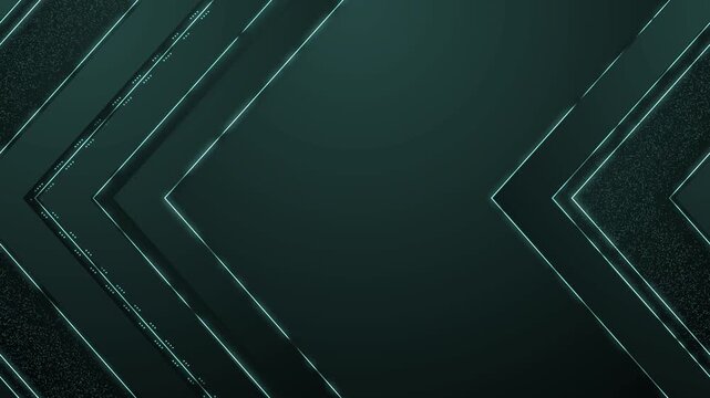 Dark futuristic chevron arrow background animation
