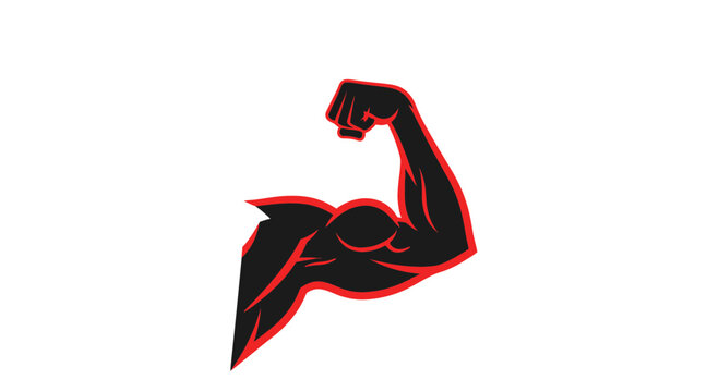 Strong Arm Icon: A Powerful Symbol of Strength, Exercise, And Muscular Fitness