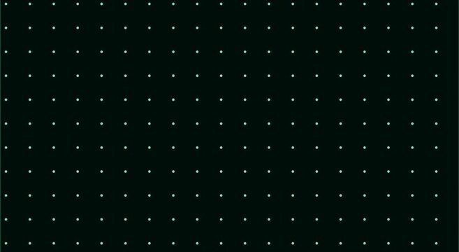 Abstract digital grid animation background, with pulsing geometric, hexagon patterns