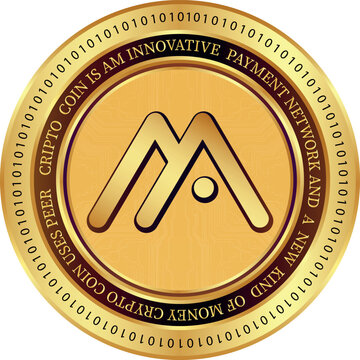 moca network-moca cryptocurrency drawings on abstract background. 3d illustrations.