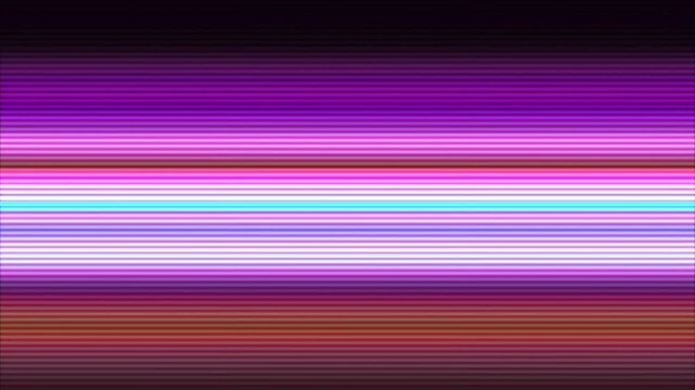 Abstract colorful horizontal lines motion background