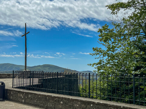 View of the surrounding area from the Sanctuary of La Verna &ndash; a Franciscan sanctuary above the town of Chiusi della Verna in the province of Arezzo, Italy, where St. Francis received the stigmata.