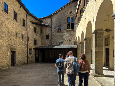 Part of the Franciscan monastery in La Verna, Italy, where St. Francis received the stigmata.