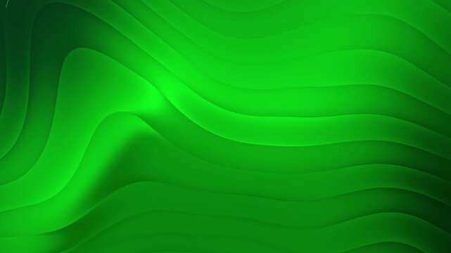 Bright vibrant green abstract curves layered lines smooth shadows dark gradient light. Mesmerizing abstract design featuring vibrant green curves, layered lines, smooth shadows, and a dark gradient th