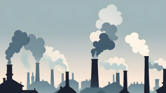 smoke from the chimney