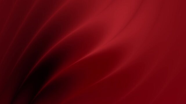 Deep red silky fabric folds abstract luxury elegant background soft dark gradients. Deep red silky fabric folds create a luxurious, elegant background with soft dark gradients. Suitable for elegant de