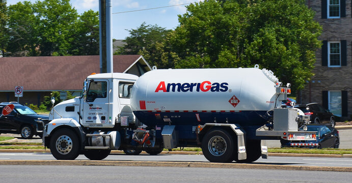 AmeriGas Company Truck, VA, USA