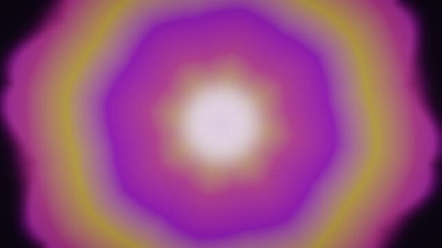 Abstract Fluid Gradient Background with Vibrant Purple and Yellow Hues