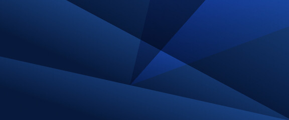 Obraz premium Black dark navy blue silver abstract pattern background. Geometric shape. Line triangle angle fold polygon diamond 3D. Color gradient ombre. Vector background.
