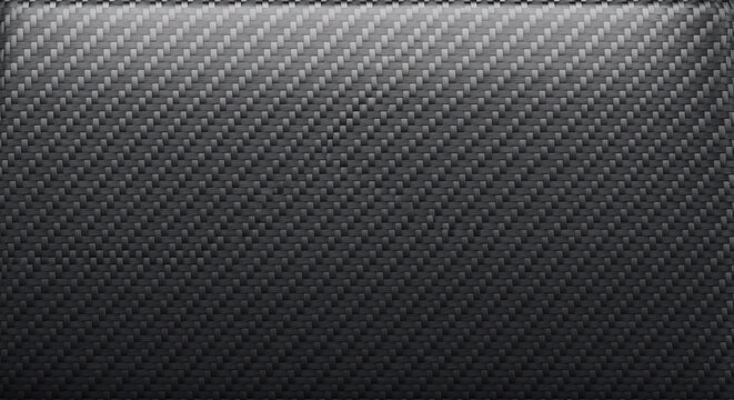 Carbon fiber tileable texture with a sleek woven pattern designed for high-performance automotive and engineering industrial background surface applications
