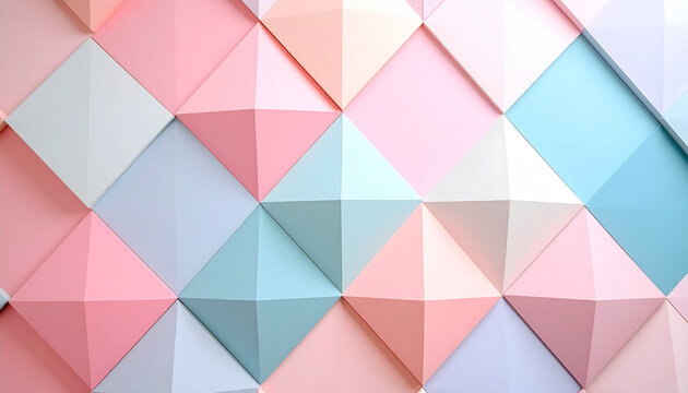 Geometric paper pattern background