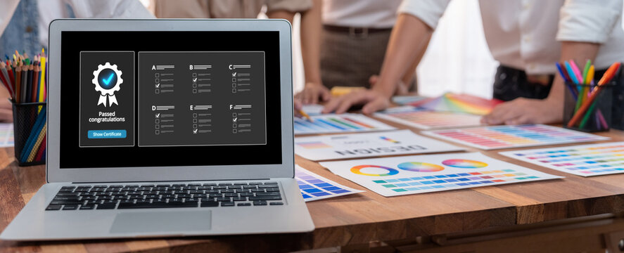 Online product certification, marking a key achievement. Demonstrates commitment to quality and trustworthiness by having product certification passed. brisk