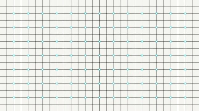 Minimalist 2D seamless geometric tile pattern