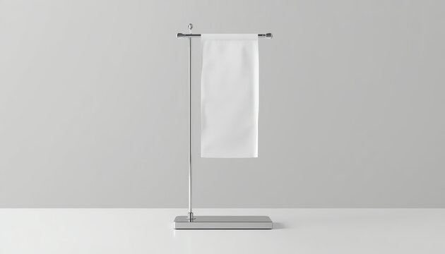 A4 A3 PVC PP paper Table Top Set Stand Mini Roll Up Banner,Pull Up Banner Standee Banner Stand,Table Banner Stand,Banner Stands Product. 3d render illustration