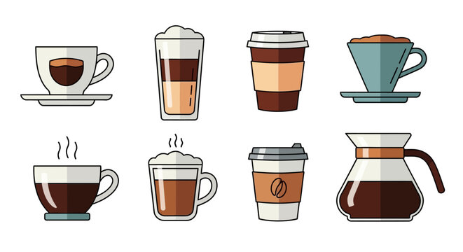 Coffee Cups And Mugs.
