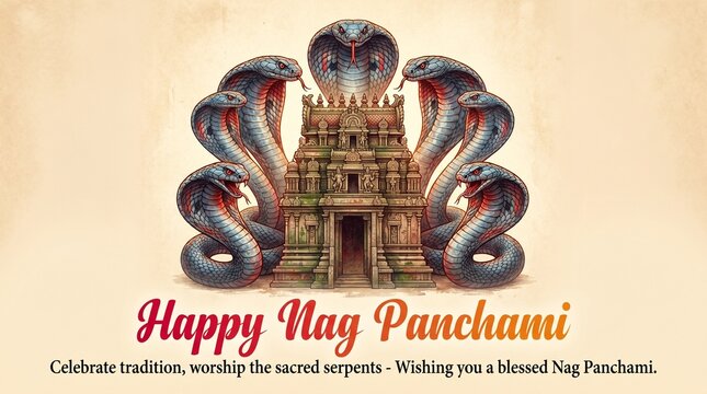 Nag Devta Blessings &ndash; Devotional Art Series