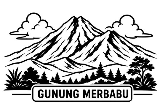 Mount Merbabu is a stratovolcano type volcano with a height of 3,145 meters above sea level located in Central Java