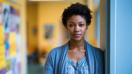 Teacher Burnout Young African American School