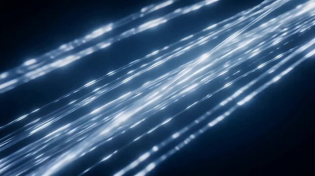 Glowing data stream loop for finance motion backgrounds