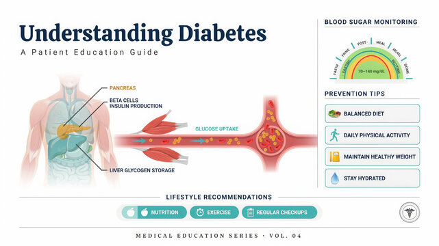 Understanding Diabetes A Patient Education Guide Infographic