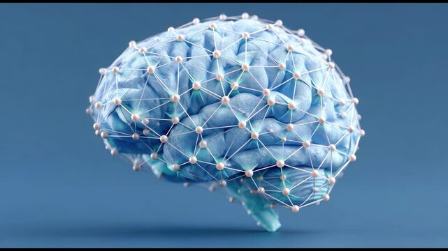 Seamless loop AI strategy brain network, intelligent business planning.