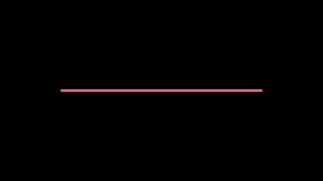 Loading Bar Progress Animation in Pink | Clean Minimalist Progress Indicator Loop Background