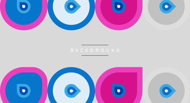 Colorful evil eye patterns repeat across gray background. Simple design evokes protection, warding off negativity. Modern aesthetic.