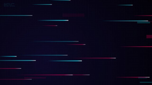 Dynamic cyberpunk scanlines video background with neon effects
