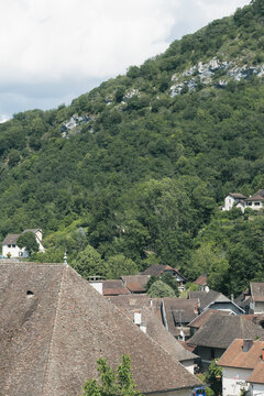フランスのシャナの街並み