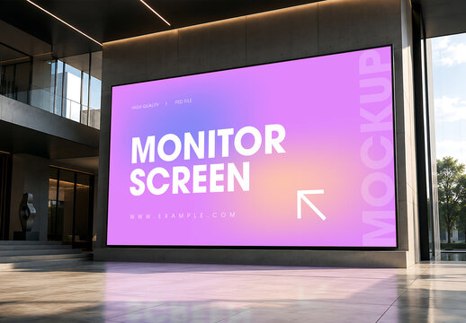 Auditorium Screen Mockup