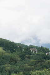 Fototapeta premium フランスのマントン城から見える風景