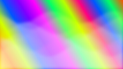 Fototapeta premium A Vibrant Abstract Background Featuring Soft Diagonal Blended Rainbow Color Light Streaks