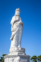 Obraz premium Naksansa Temple Seawater Avalokitesvara Bodhisattva Statue