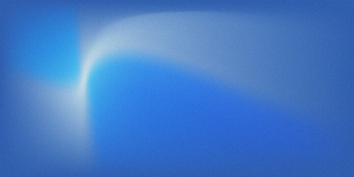 Blue smooth wide website header grunge gradient background design