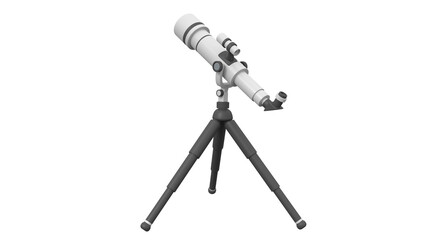 telescope, astronomy, discovery, science, telescope PNG on Transparent background © Muhammad