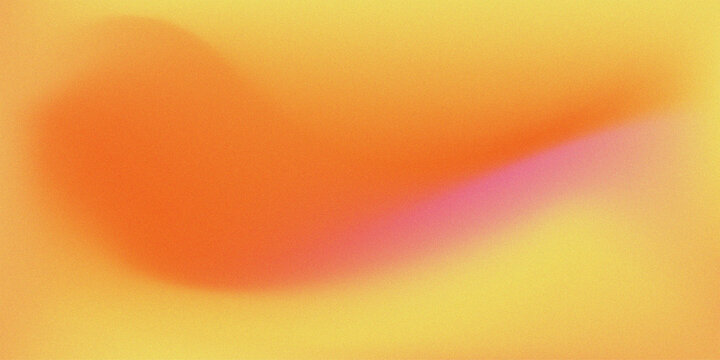 Warm orange and yellow gradient background with soft light and grunge subtle texture for a social media post
