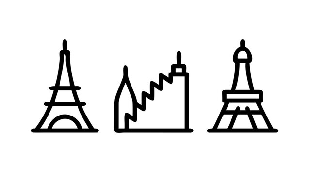 eiffel tower silhouette
