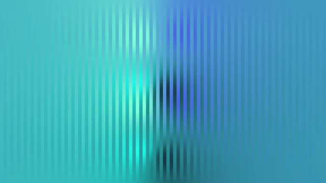 Abstract dynamic background with vertical stripes in vibrant blue and cyan gradient blending modern tech design for digital wallpaper and creative backdrop