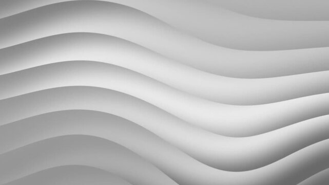 Gradient waves gray color background animation