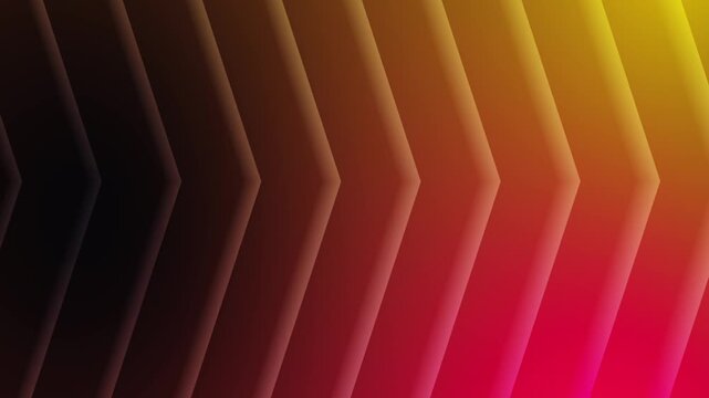 Geometric arrow pattern in neon colors. Great for backgrounds, banners, posters, and modern design projects needing a dynamic touch.