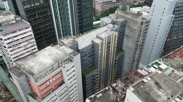 Industrial Hub of Wong Chuk Hang Nov 16 2024